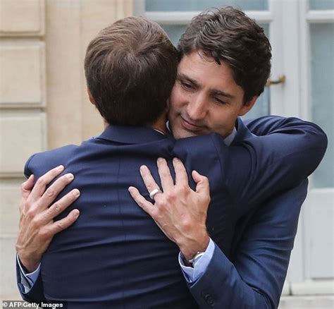 justin trudeau emmanuel macron